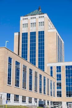 Confederation Building in St. John's. St. John's, Newfoundland and Labrador, Canada.