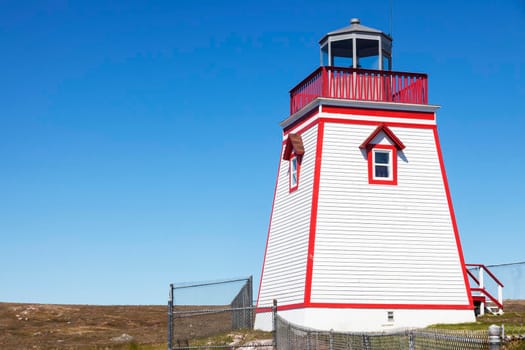 Lamaline (Allan's Island) Lighthouse. Newfoundland and Labrador, Canada.