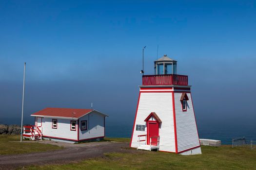 Fortune Head Lighthouse. Newfoundland and Labrador, Canada.