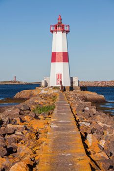 Saint Pierre Lighthouse. Saint Pierre, Saint Pierre and Miquelon.