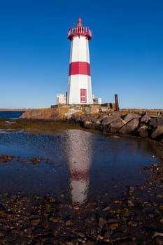 Saint Pierre Lighthouse. Saint Pierre, Saint Pierre and Miquelon.