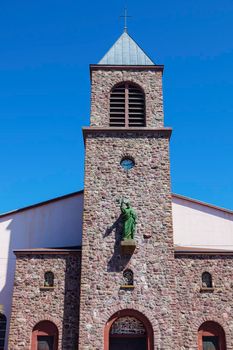 Saint Pierre Cathedral. Saint Pierre, Saint Pierre and Miquelon.