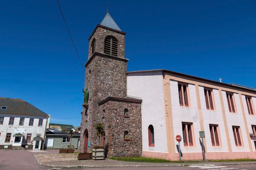 Saint Pierre Cathedral. Saint Pierre, Saint Pierre and Miquelon.
