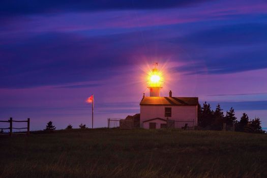 Lobster Cove Head Lighthouse. Newfoundland and Labrador, Canada.
