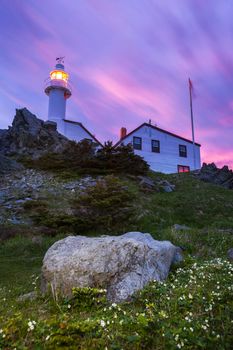 Lobster Cove Head Lighthouse. Newfoundland and Labrador, Canada.