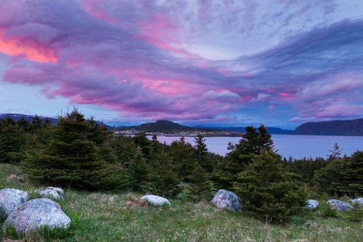 Gros Morne National Park in Newfoundland. St. John's, Newfoundland and Labrador, Canada.