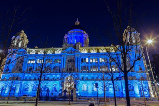 Port of Liverpool Building. Liverpool, North West England, Poland.