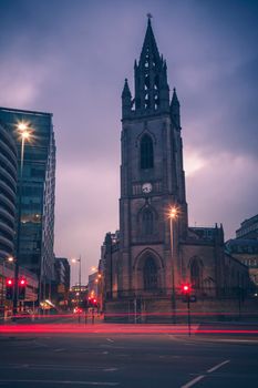 Our Lady and St Nicholas Church in Liverpool. Liverpool, 
North West England, UK.