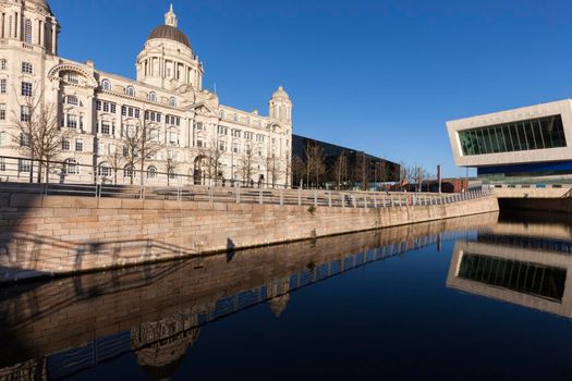 Port of Liverpool Building. Liverpool, North West England, UK.