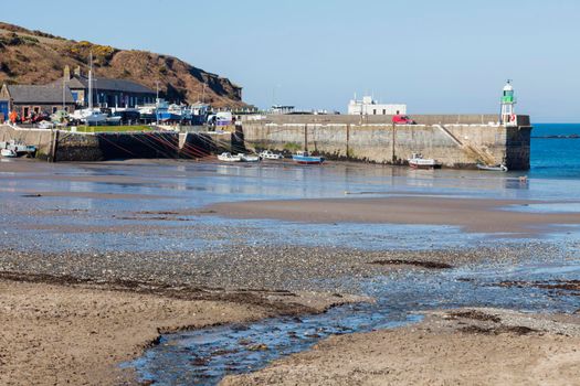 Port Erin on the Isle of Man. Douglas, Isle of Man.