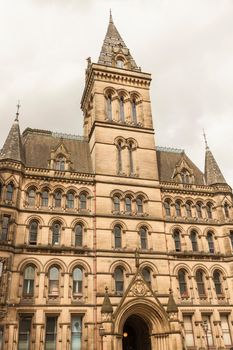 Manchester Town Hall. Manchester, North West England, United Kingdom.