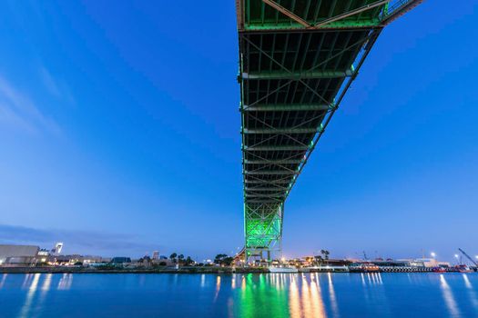 Corpus Christi Harbor Bridge. Corpus Christi, Texas, USA.