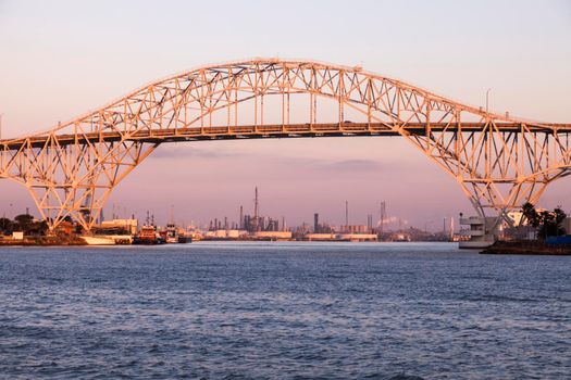 Corpus Christi Harbor Bridge. Corpus Christi, Texas, USA.