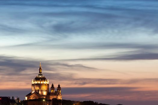 Cathedral of Saint Paul. St. Paul, Minnesota, USA.