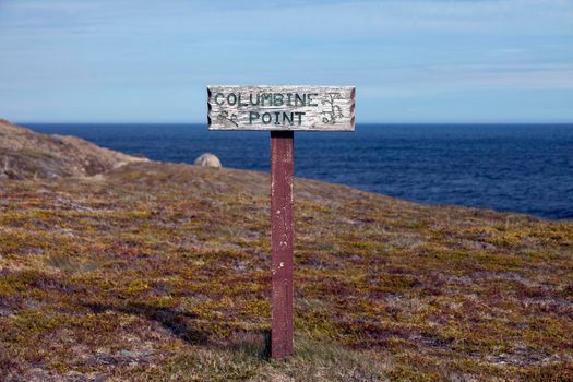 Columbine Point, Newfoundland. Newfoundland and Labrador, Canada.