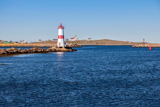 Saint Pierre Lighthouse. Saint Pierre, Saint Pierre and Miquelon.