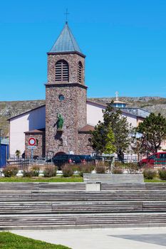 Saint Pierre Cathedral. Saint Pierre, Saint Pierre and Miquelon.