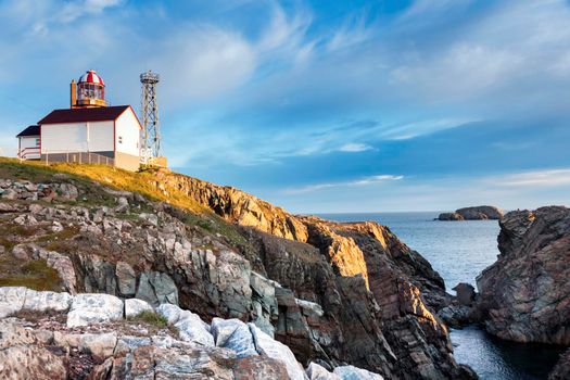 Cape Bonavista Lighthouse, Newfoundland. Bonavista, Newfoundland and Labrador, Canada.