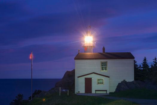 Lobster Cove Head Lighthouse. Newfoundland and Labrador, Canada.