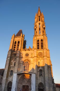 Senlis Notre Dame Cathedral. Senlis, Hauts-de-France, France.