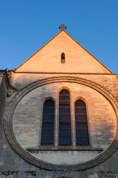 St Frambourg Collegiate in Senlis. Senlis, Hauts-de-France, France.