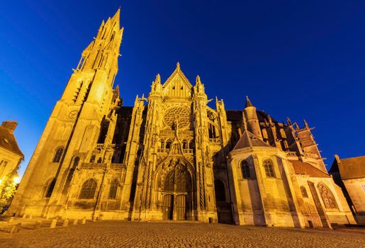 Senlis Notre Dame Cathedral. Senlis, Hauts-de-France, France.