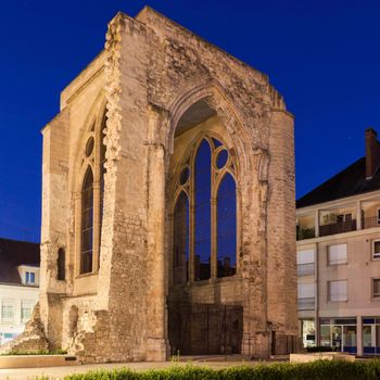 Saint Barthelemy Church in Beauvais. Beauvais, Hauts-de-France, France.