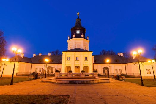 Town Hall in Siedlce. Siedlce, Masovia, Poland.