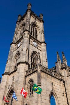 St Luke Church in Liverpool. Liverpool, North West England, UK.