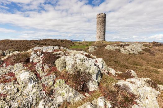 Herring Tower on Isle of Man. Douglas, Isle of Man.