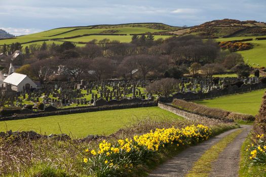 Kirk Maughold Church - Isle of Man. Douglas, Isle of Man.