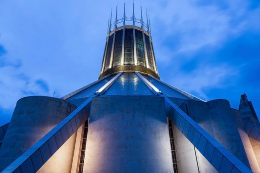 Liverpool Metropolitan Cathedral. Liverpool, North West England, UK.