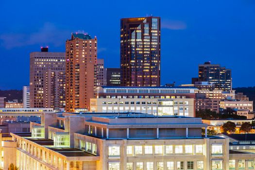 Panorama of St. Paul. St. Paul, Minnesota, USA.