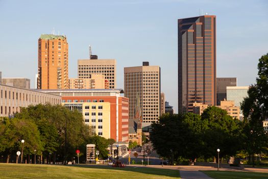 Panorama of St. Paul. St. Paul, Minnesota, USA.