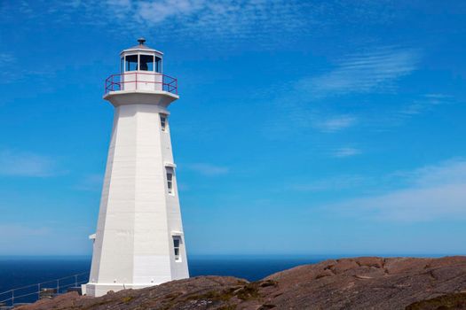 Cape Spear Lighthouse. St. John's, Newfoundland and Labrador, Canada.