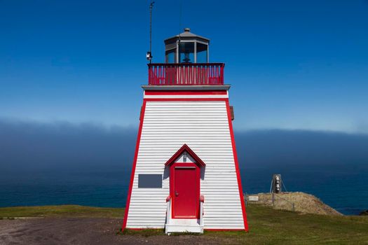 Fortune Head Lighthouse. Newfoundland and Labrador, Canada.