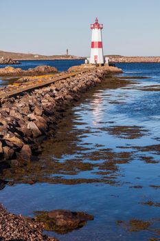 Saint Pierre Lighthouse. Saint Pierre, Saint Pierre and Miquelon.