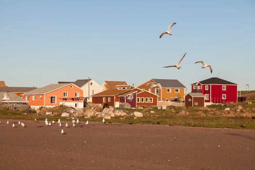 Saint Pierre panorama. Saint Pierre, Saint Pierre and Miquelon.