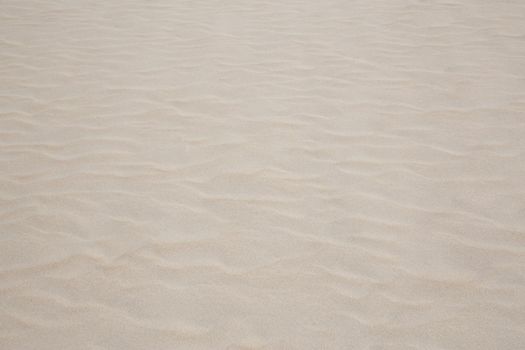 Sand surface on the beach Wave pattern