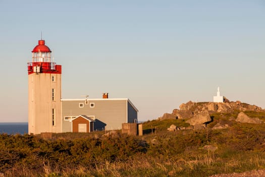 Tete de Galantry Lighthouse in Saint Pierre. Saint Pierre, Saint Pierre and Miquelon.