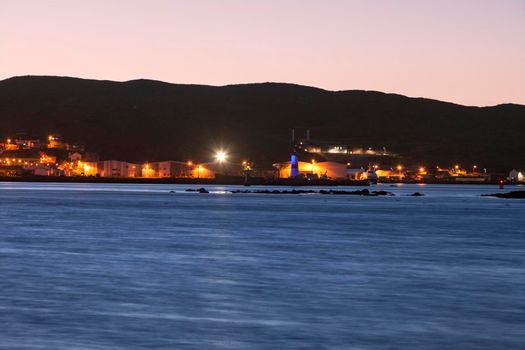 Saint Pierre panorama. Saint Pierre, Saint Pierre and Miquelon.