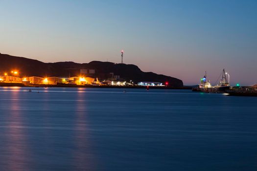 Port in Saint Pierre . Saint Pierre, Saint Pierre and Miquelon.