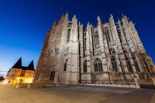 St. Peter Cathedral in Beauvais. Beauvais, Hauts-de-France, France.