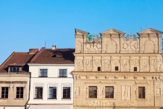 Old architecture of Kazimierz Dolny. Kazimierz Dolny, Lubelskie, Poland.
