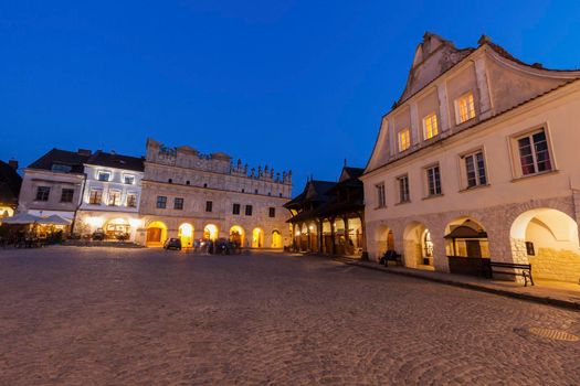 Market Square in Kazimierz Dolny. Kazimierz Dolny, Lubelskie, Poland.