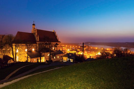 Parish Church of St. John the Baptist in Kazimierz Dolny. Kazimierz Dolny, Lubelskie, Poland.