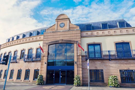 Ramsey Town Hall. Ramsey, Isle of Man.