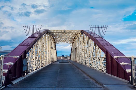 Bridge in Ramsey on the Isle of Man. Ramsey, Isle of Man.