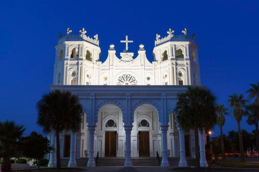 Sacred Heart Church in Galveston. Galveston, Texas, USA.