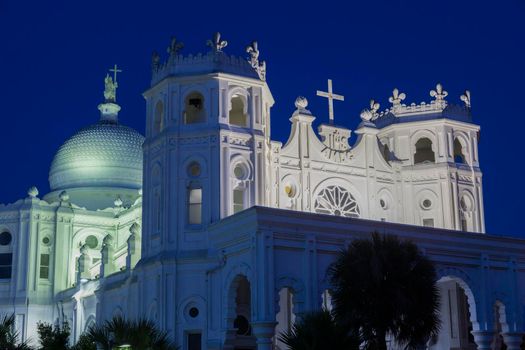 Sacred Heart Church in Galveston. Galveston, Texas, USA.